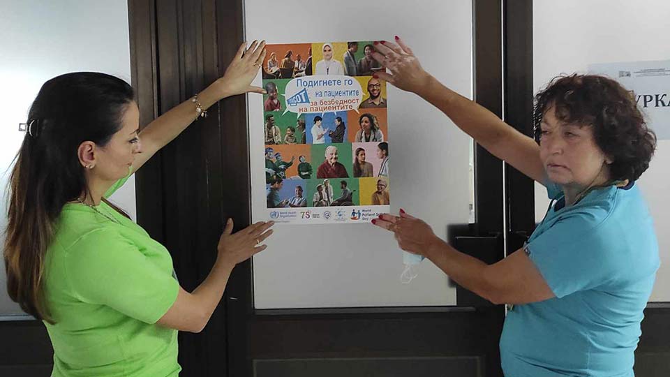 ACAISH shpërndau materiale promovuese (postera) të përkthyera dhe të printuara nëpër institucionet shëndetësore