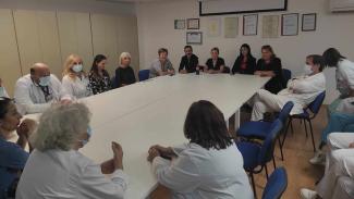 Се спроведе постака на надворешно оценување во ЈЗУ УК за инфективни и фебрилни состојби - Скопје